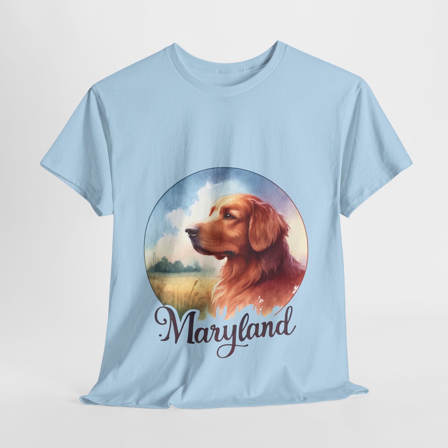 Maryland Chesapeake Bay retriever t-shirt