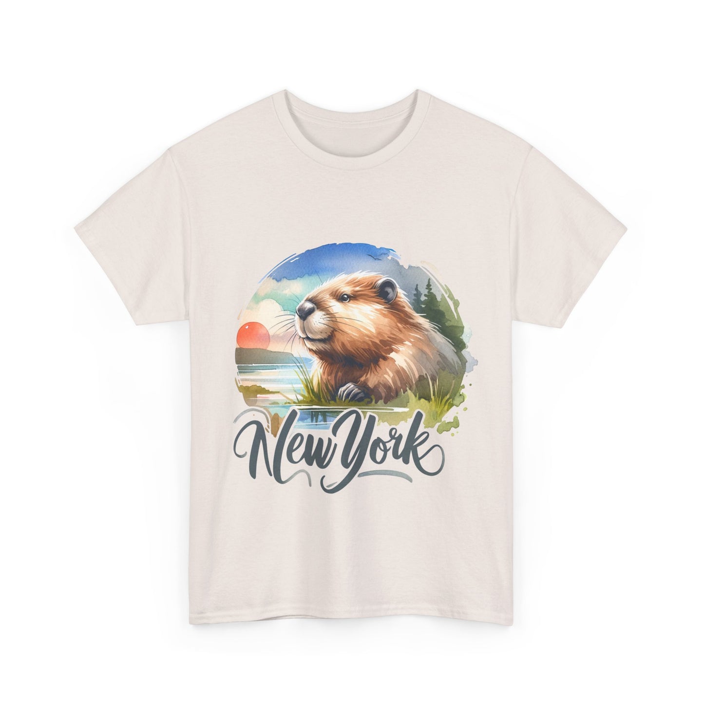 New York beaver t-shirt