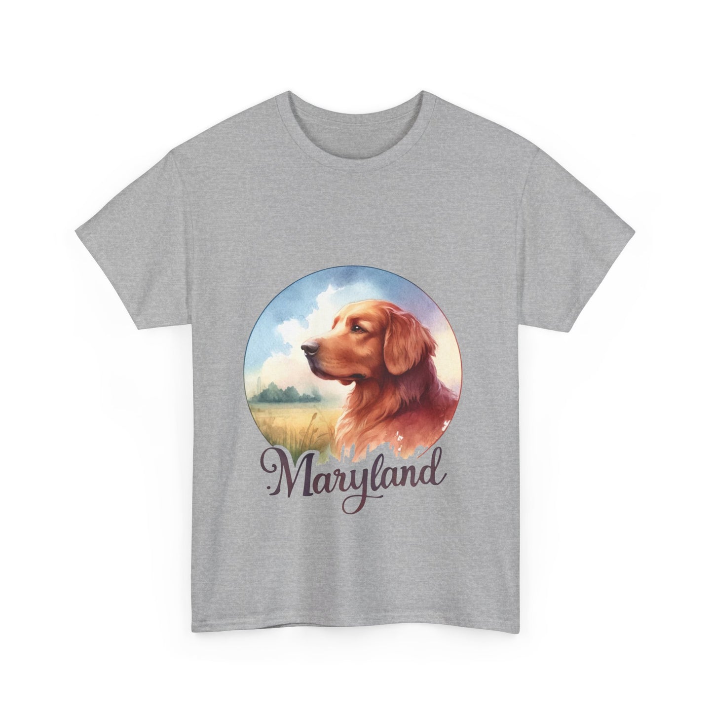 Maryland Chesapeake Bay retriever t-shirt