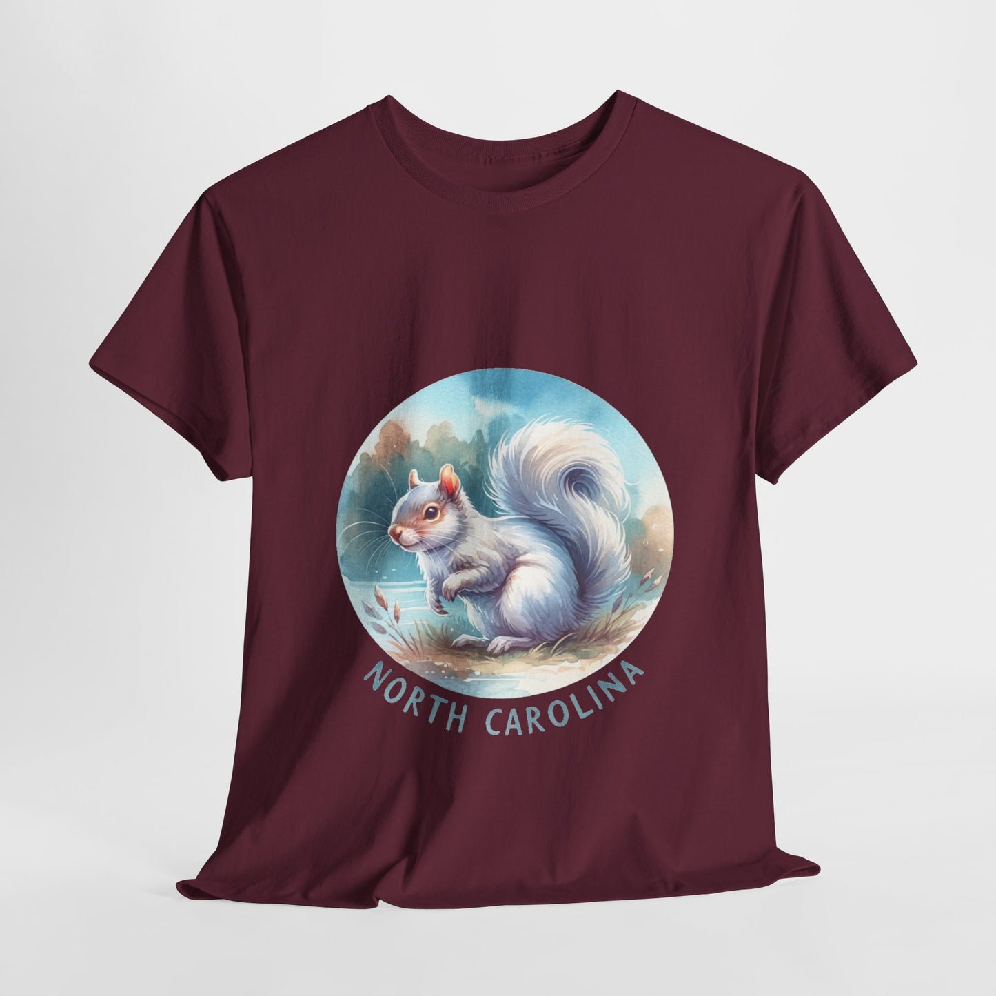 North Carolina gray squirrel t-shirt
