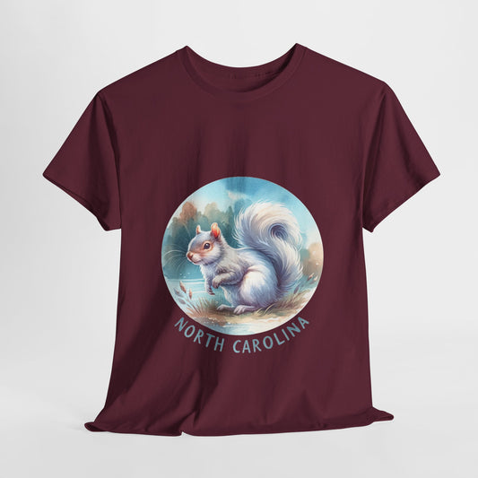 North Carolina gray squirrel t-shirt