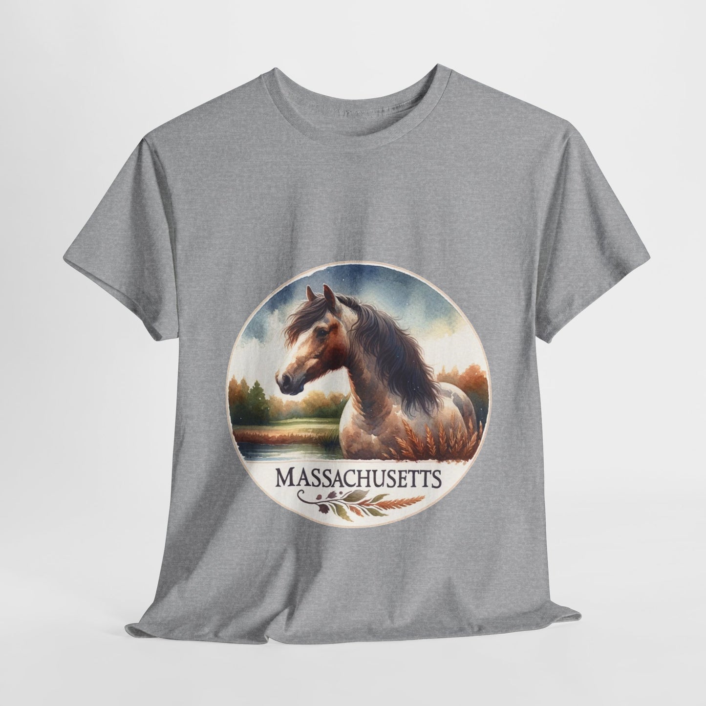 Massachusetts Morgan horse t-shirt