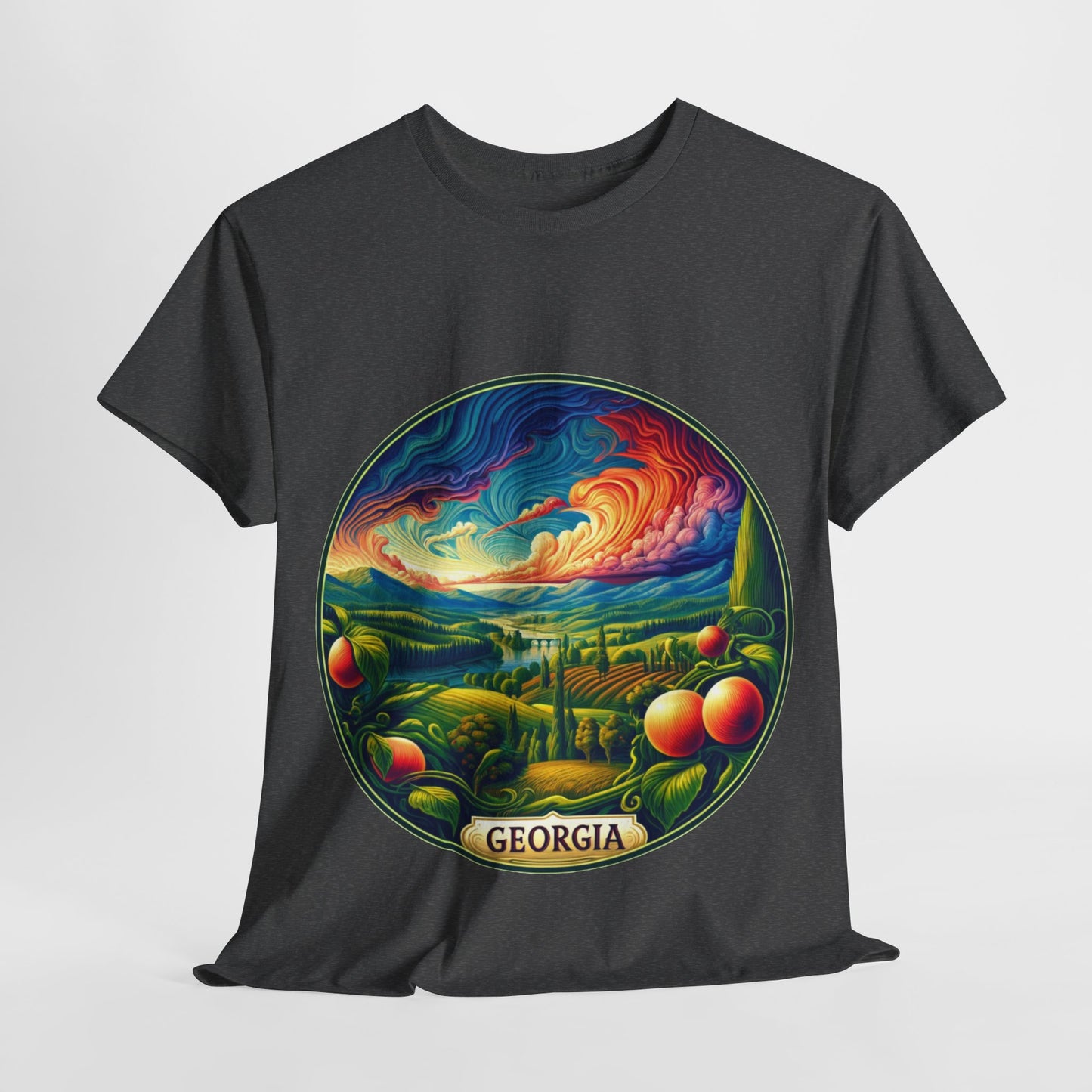 Georgia's scenic countryside landscape t-shirt