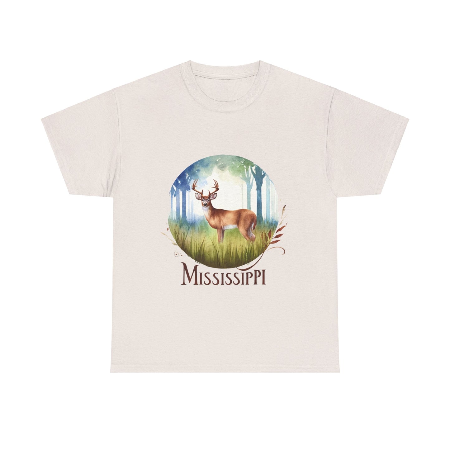 Mississippi white-tailed deer t-shirt