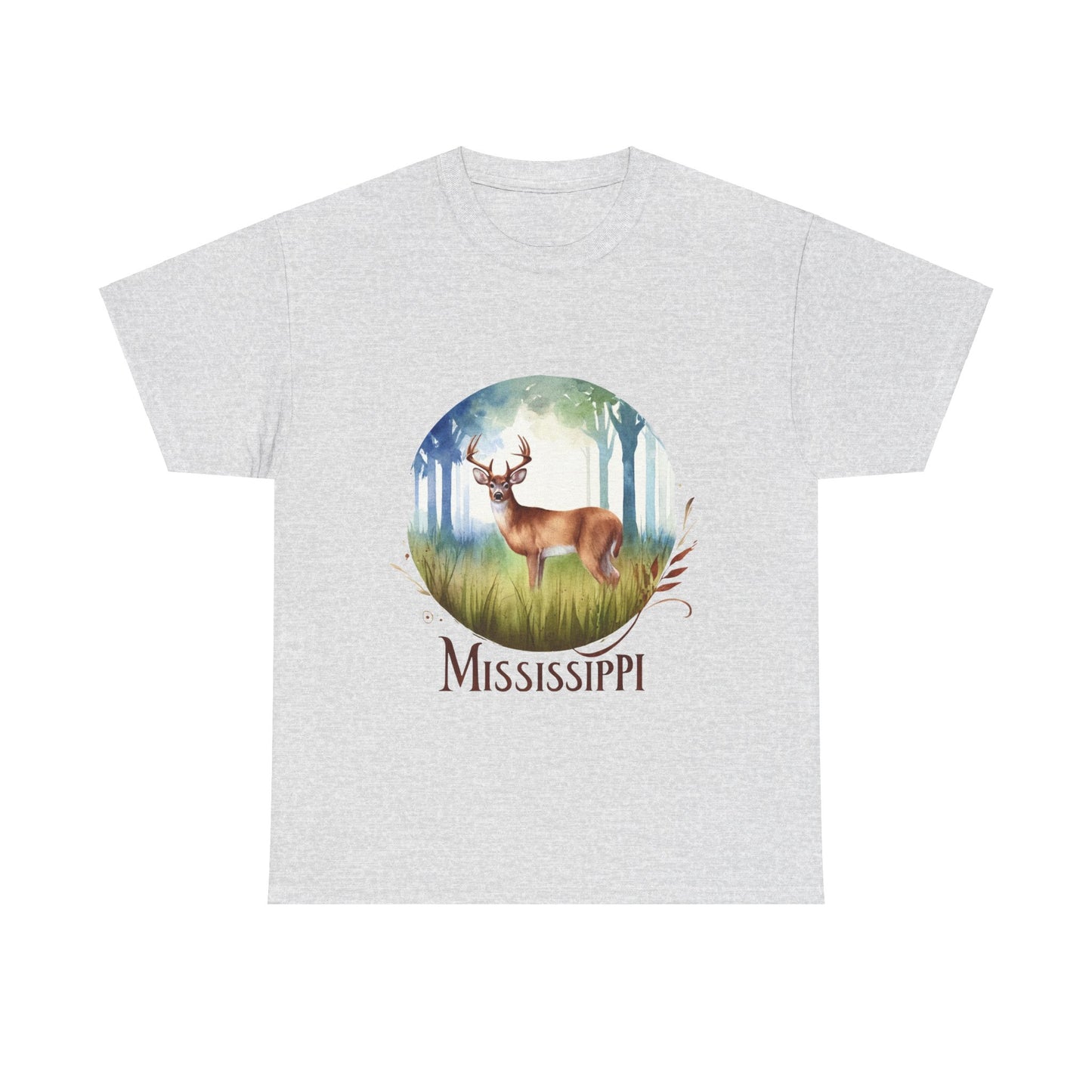 Mississippi white-tailed deer t-shirt