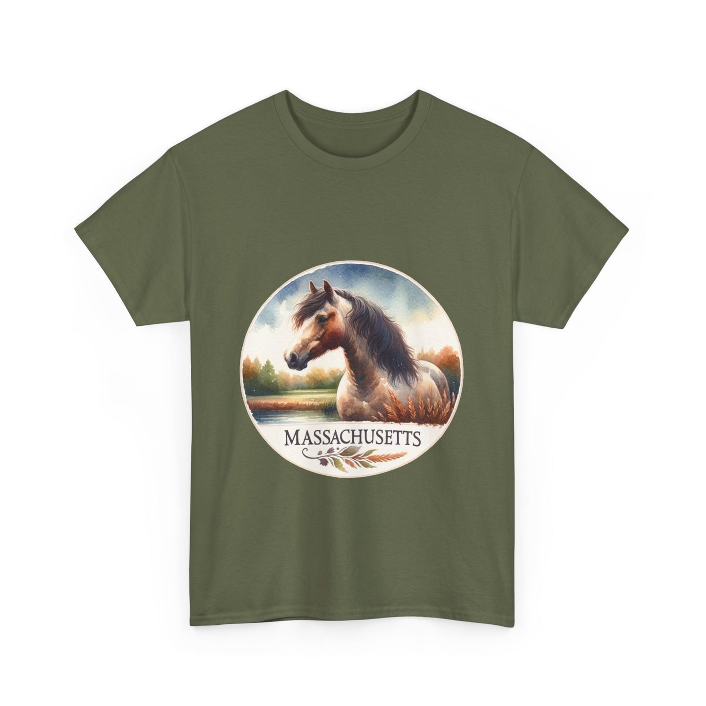Massachusetts Morgan horse t-shirt