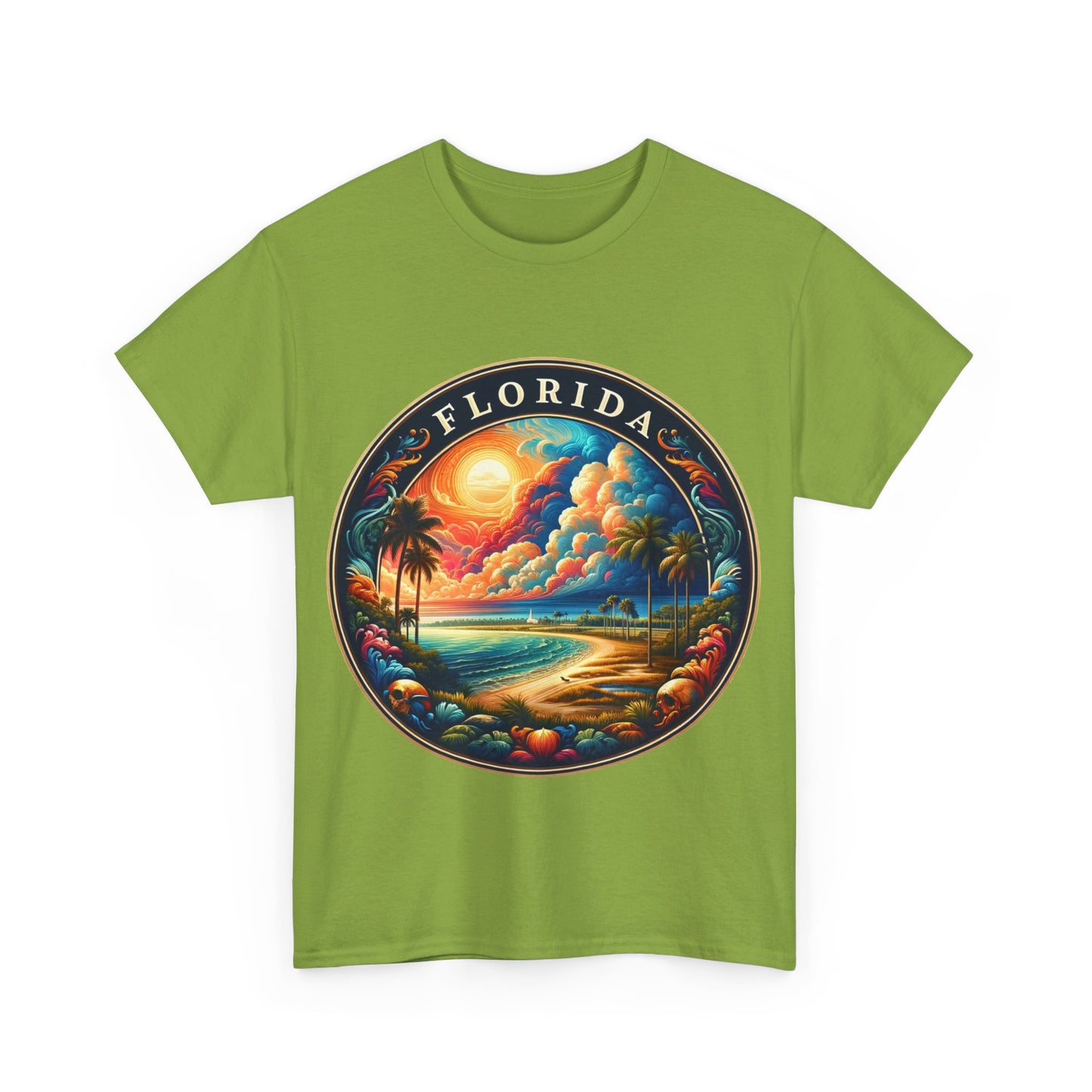Tropical Florida's sunny landscape t-shirt