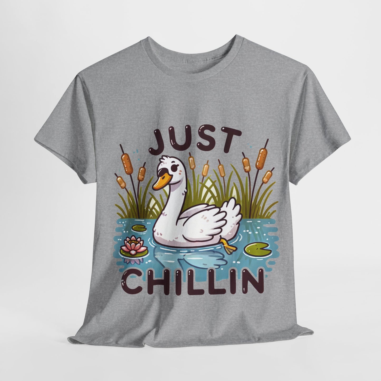 Just chillin' swan at the pond t-shirt