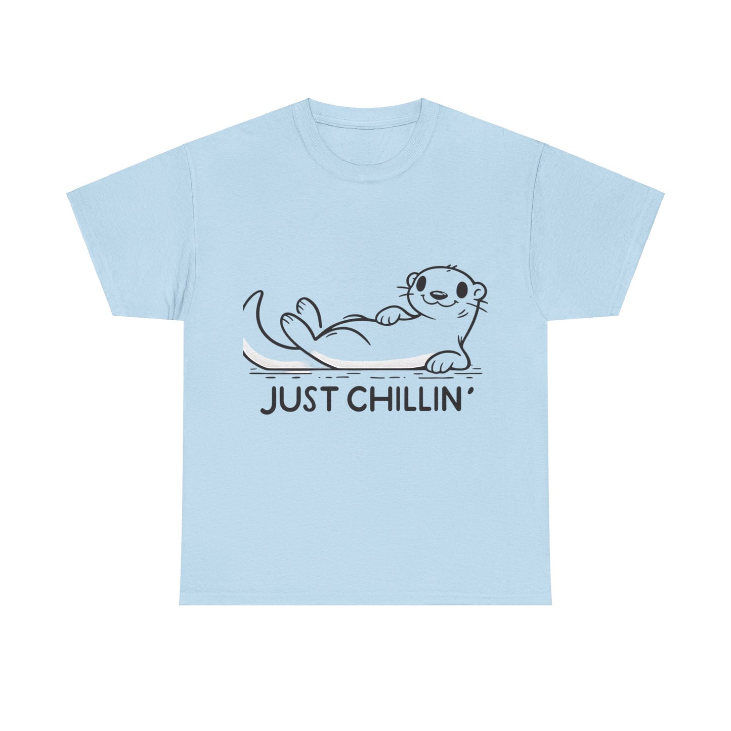 Just chillin' otter t-shirt