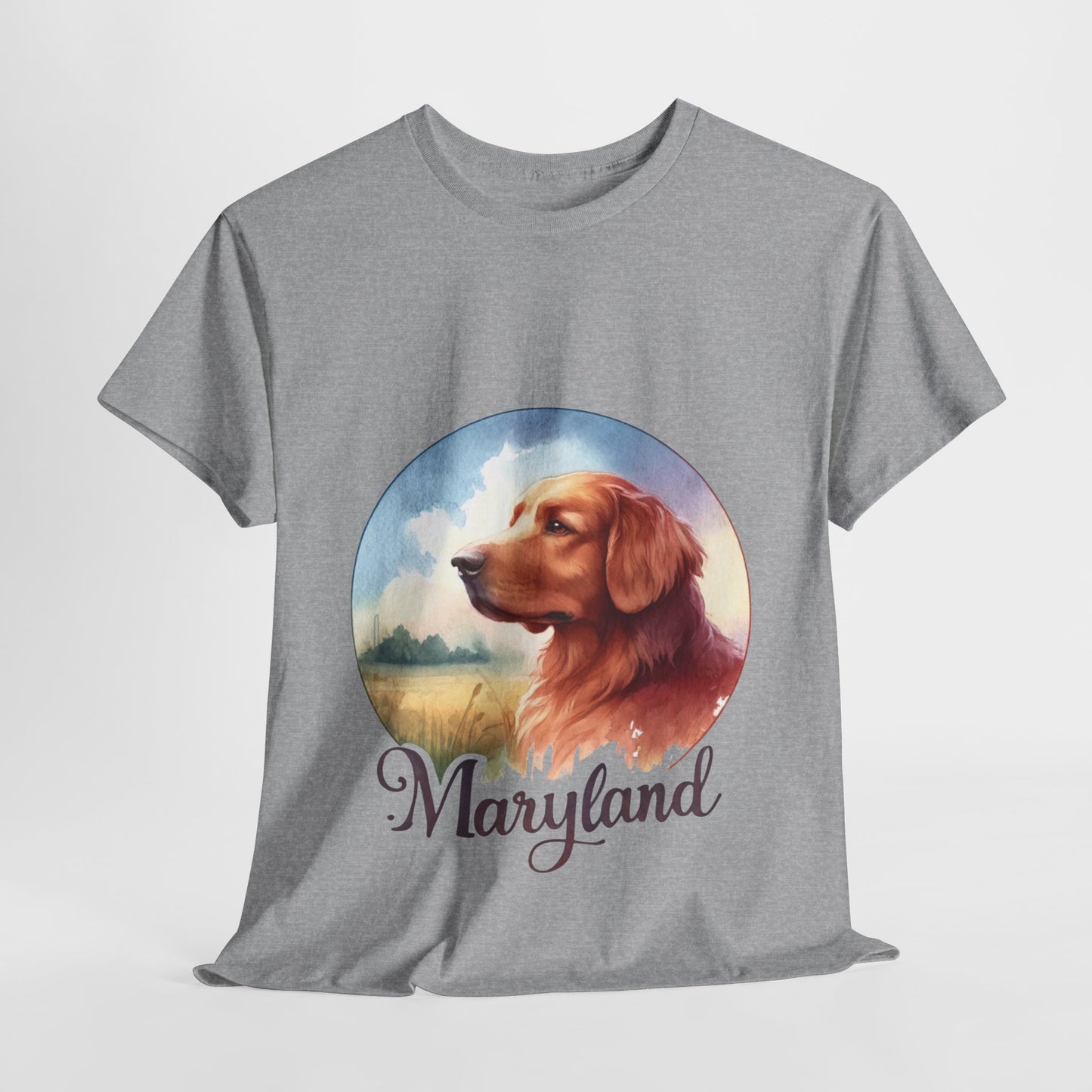 Maryland Chesapeake Bay retriever t-shirt