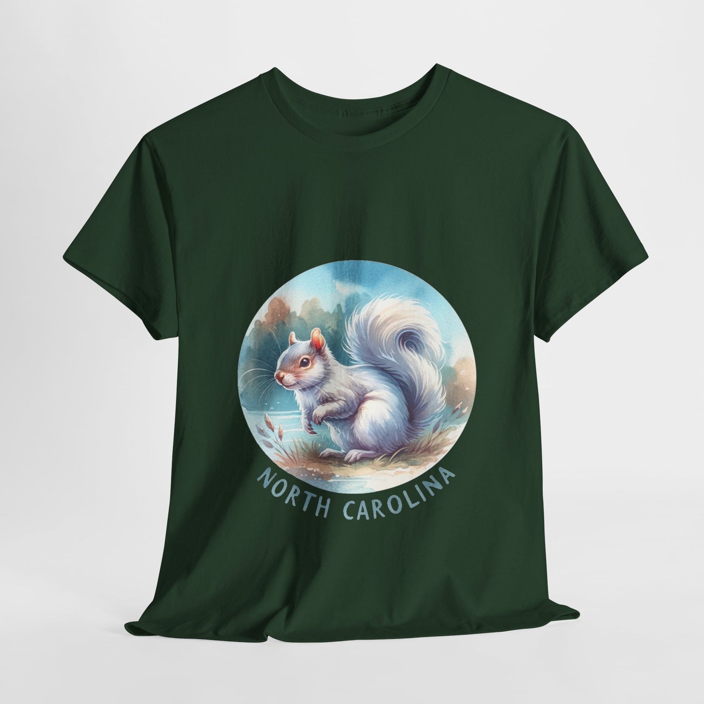 North Carolina gray squirrel t-shirt