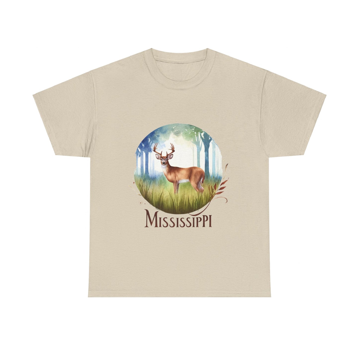 Mississippi white-tailed deer t-shirt