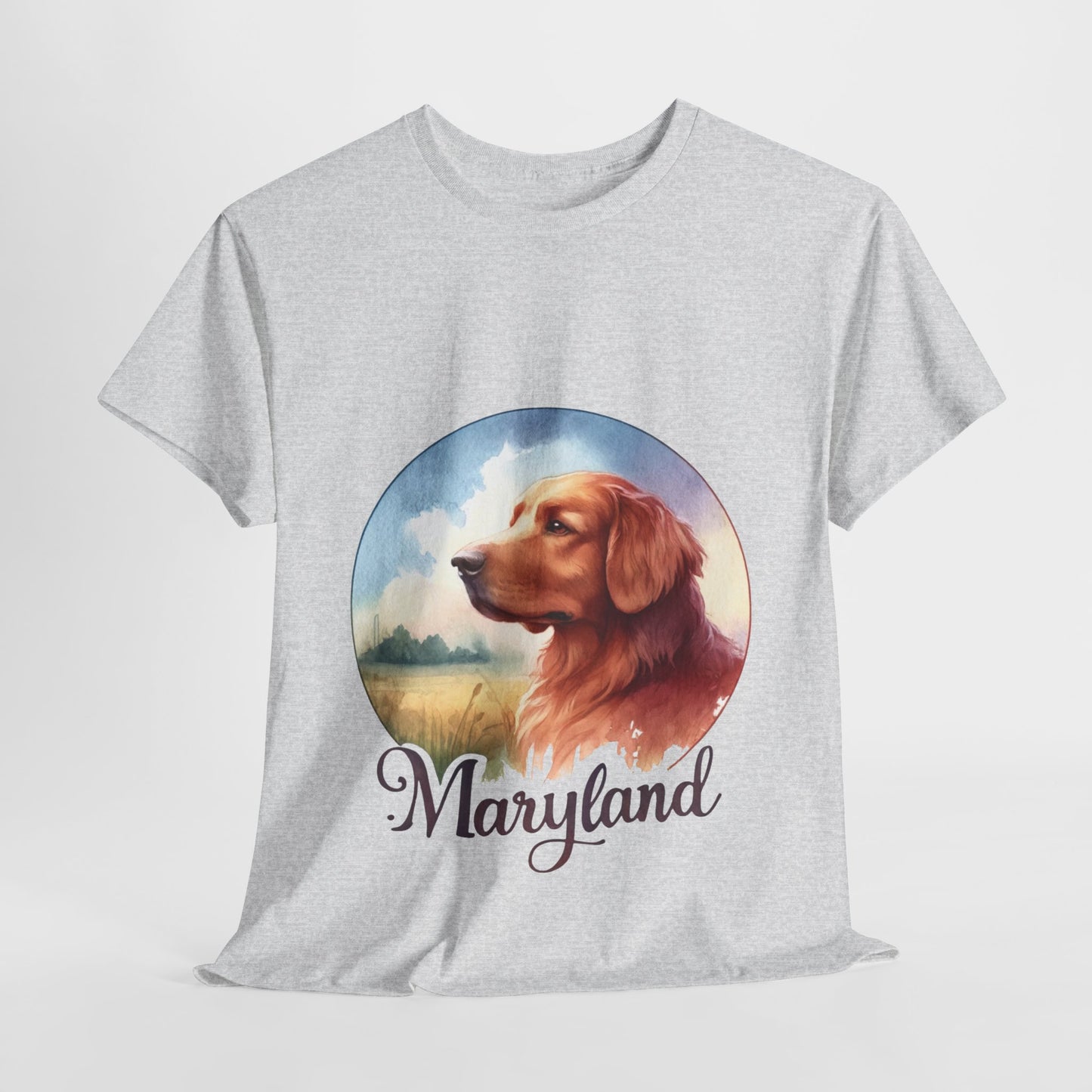 Maryland Chesapeake Bay retriever t-shirt
