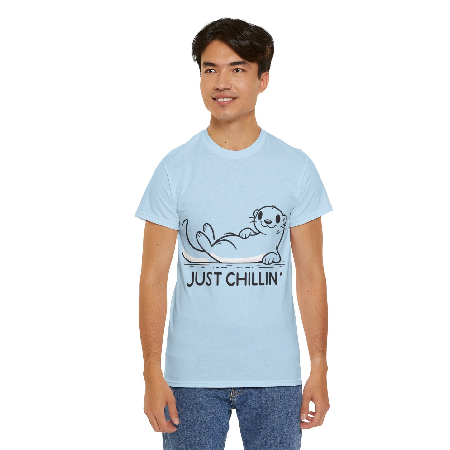 Just chillin' otter t-shirt