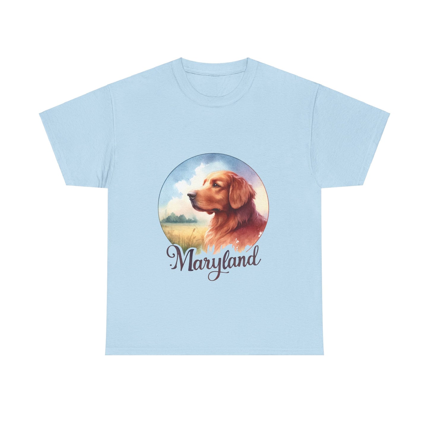 Maryland Chesapeake Bay retriever t-shirt
