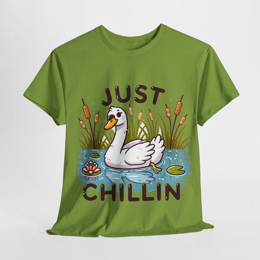Just chillin' swan at the pond t-shirt