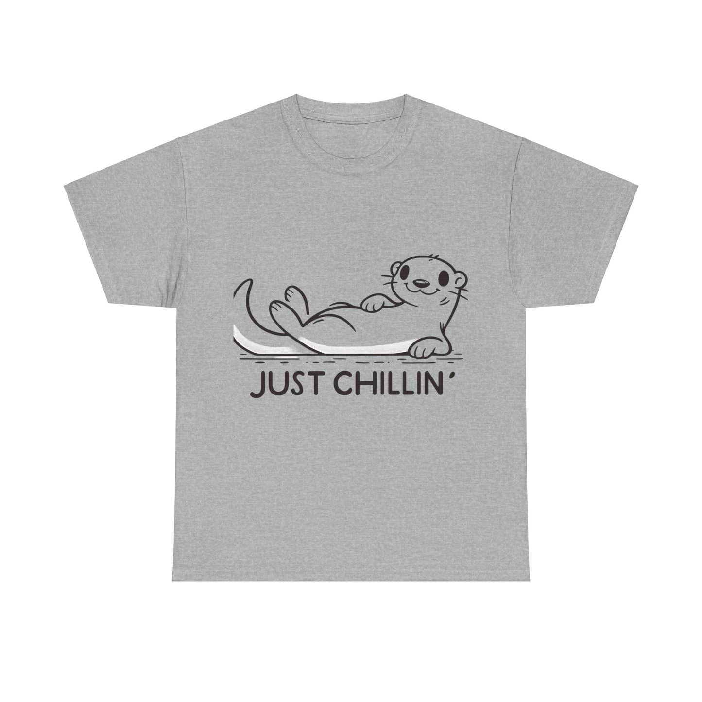 Just chillin' otter t-shirt