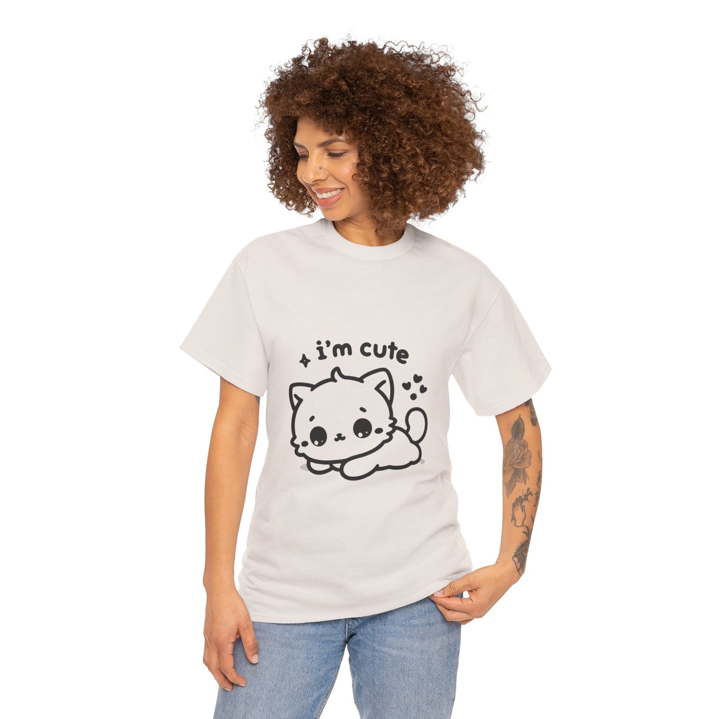 i'm cute cat t-shirt