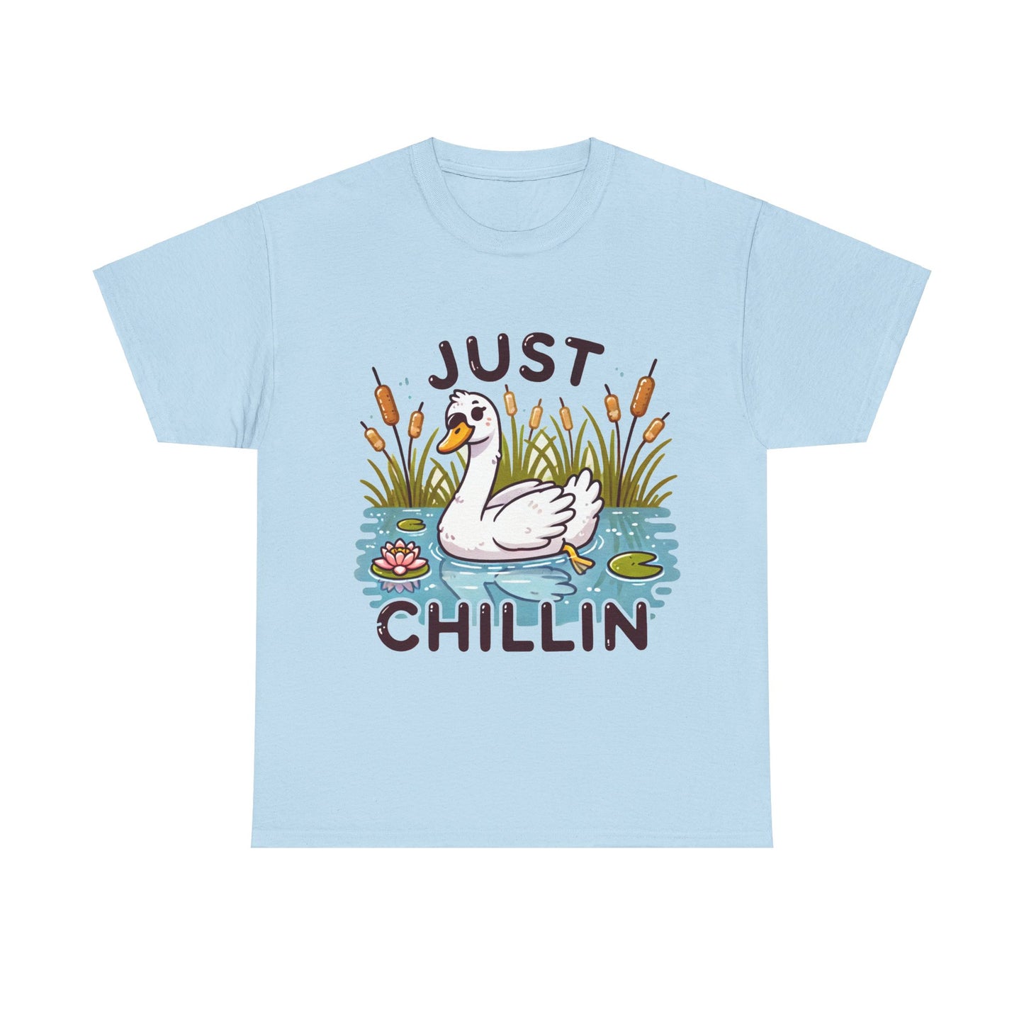 Just chillin' swan at the pond t-shirt
