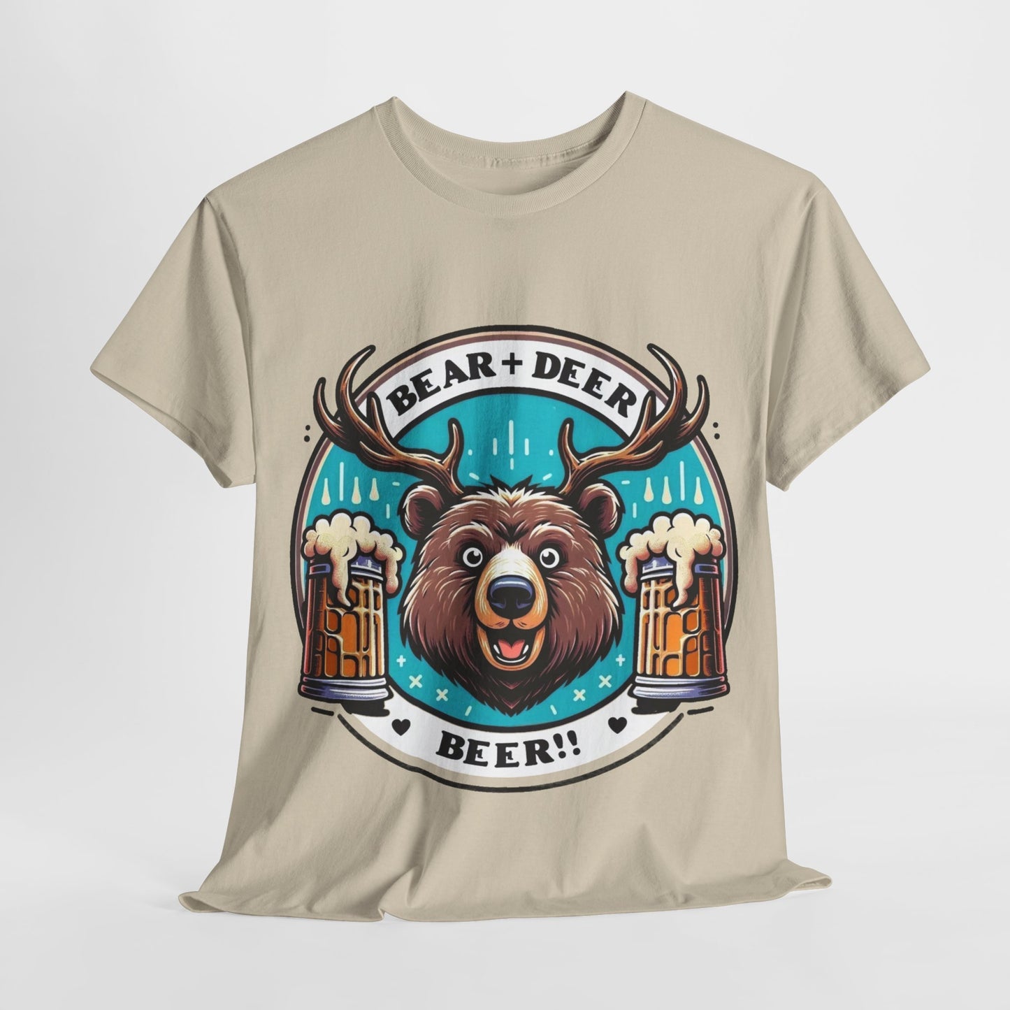Bear + Deer = Beer t-shirt