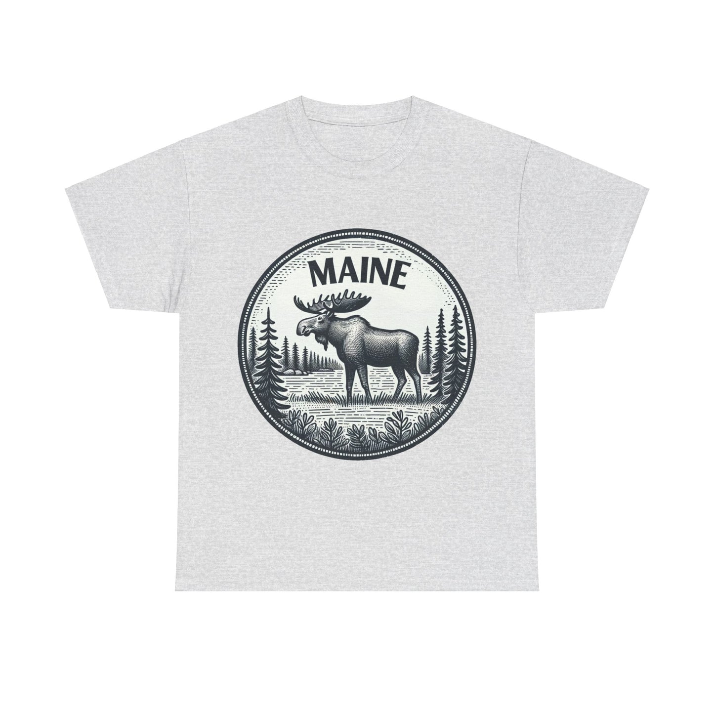 Maine moose t-shirt