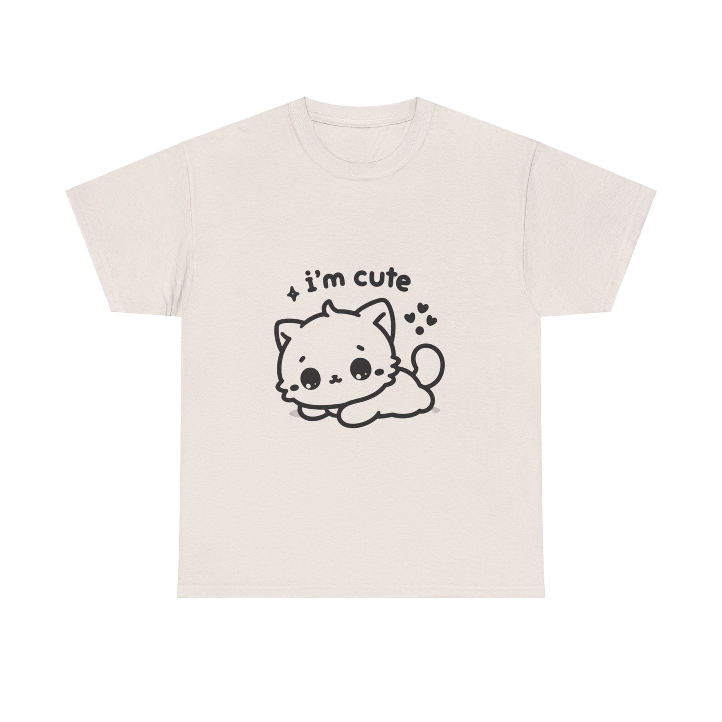i'm cute cat t-shirt