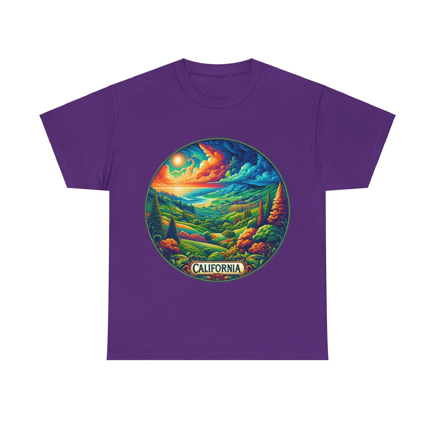 Sunny California's  warm landscape t-shirt