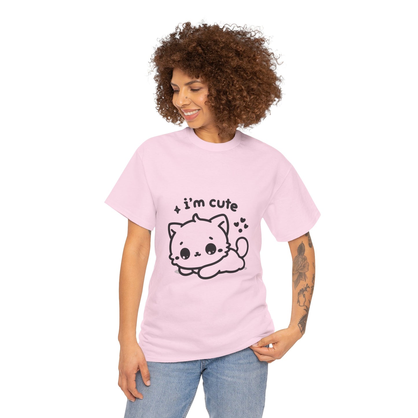 i'm cute cat t-shirt