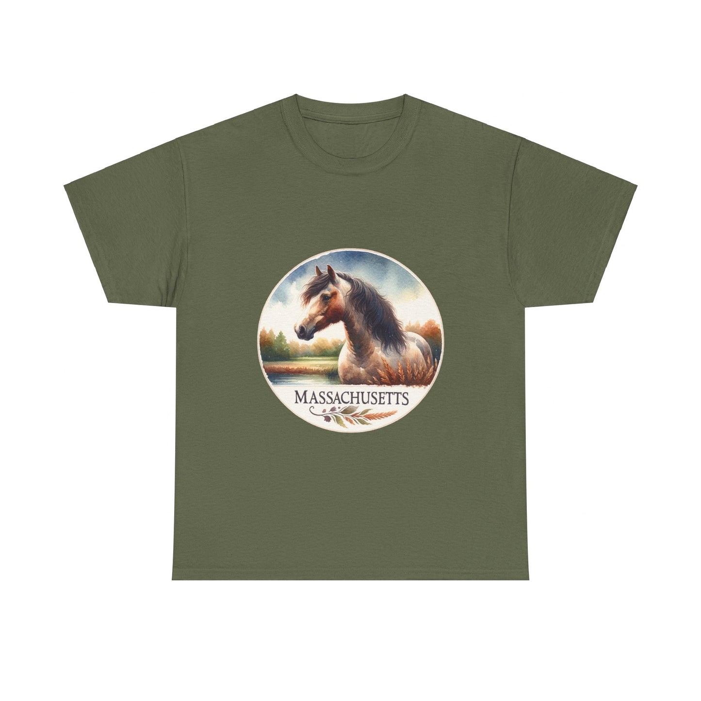 Massachusetts Morgan horse t-shirt