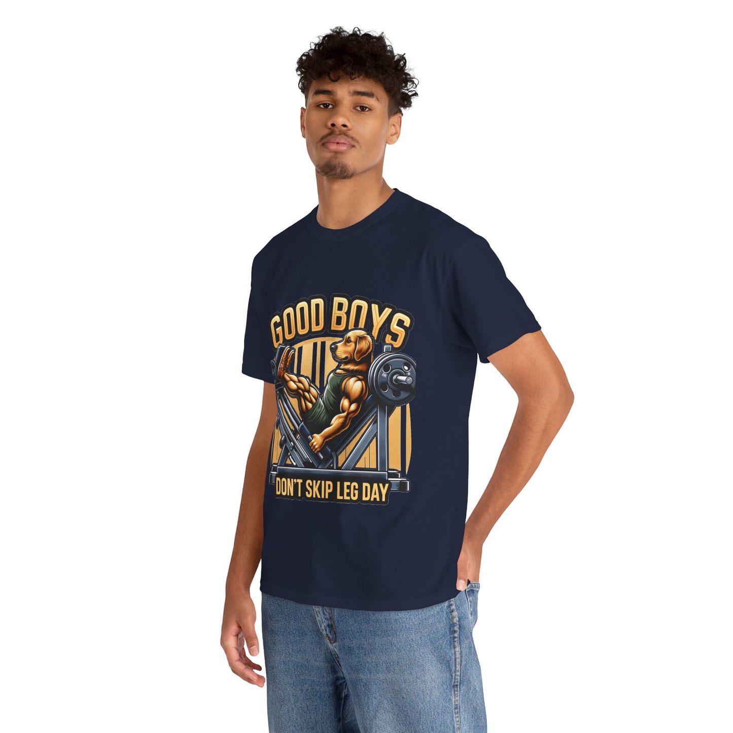 Good boys don't skip leg day t-shirt