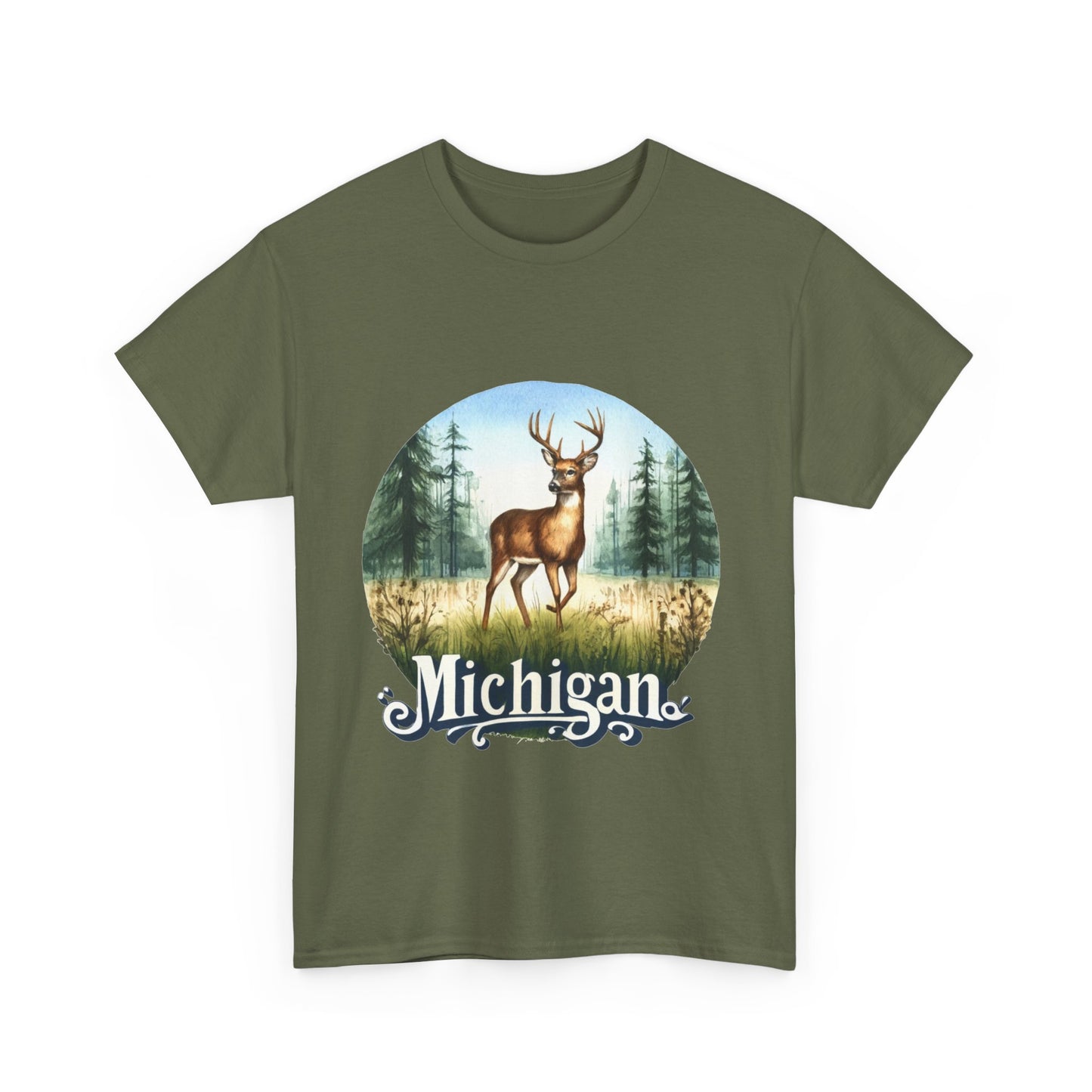 Michigan white-tailed deer t-shirt