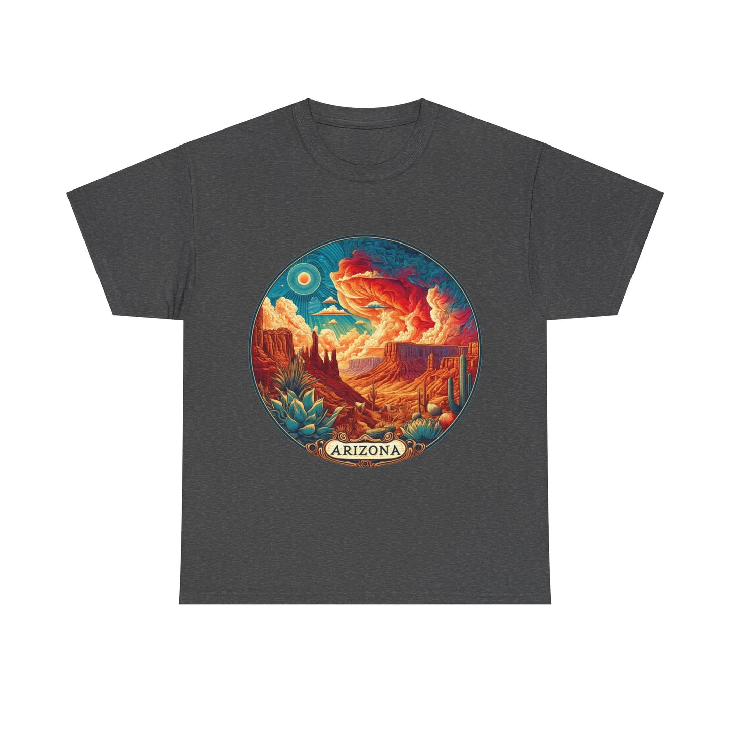 Arizona's arid landscape t-shirt