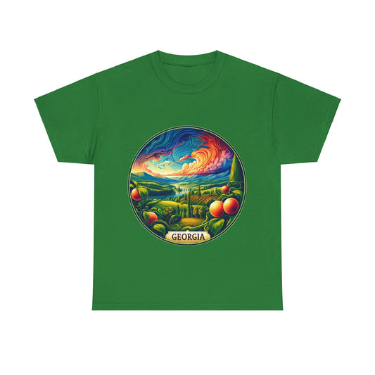 Georgia's scenic countryside landscape t-shirt