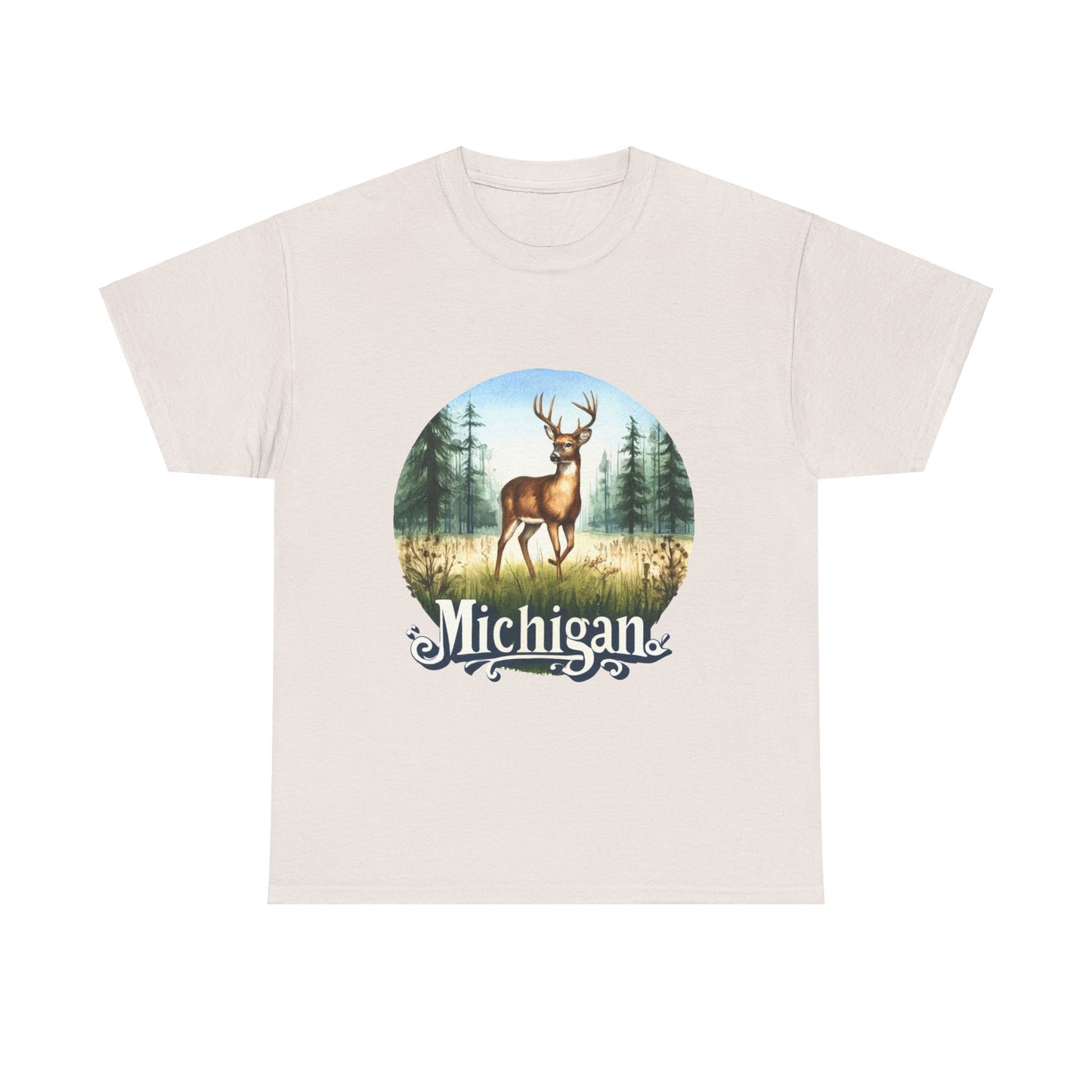 Michigan white-tailed deer t-shirt