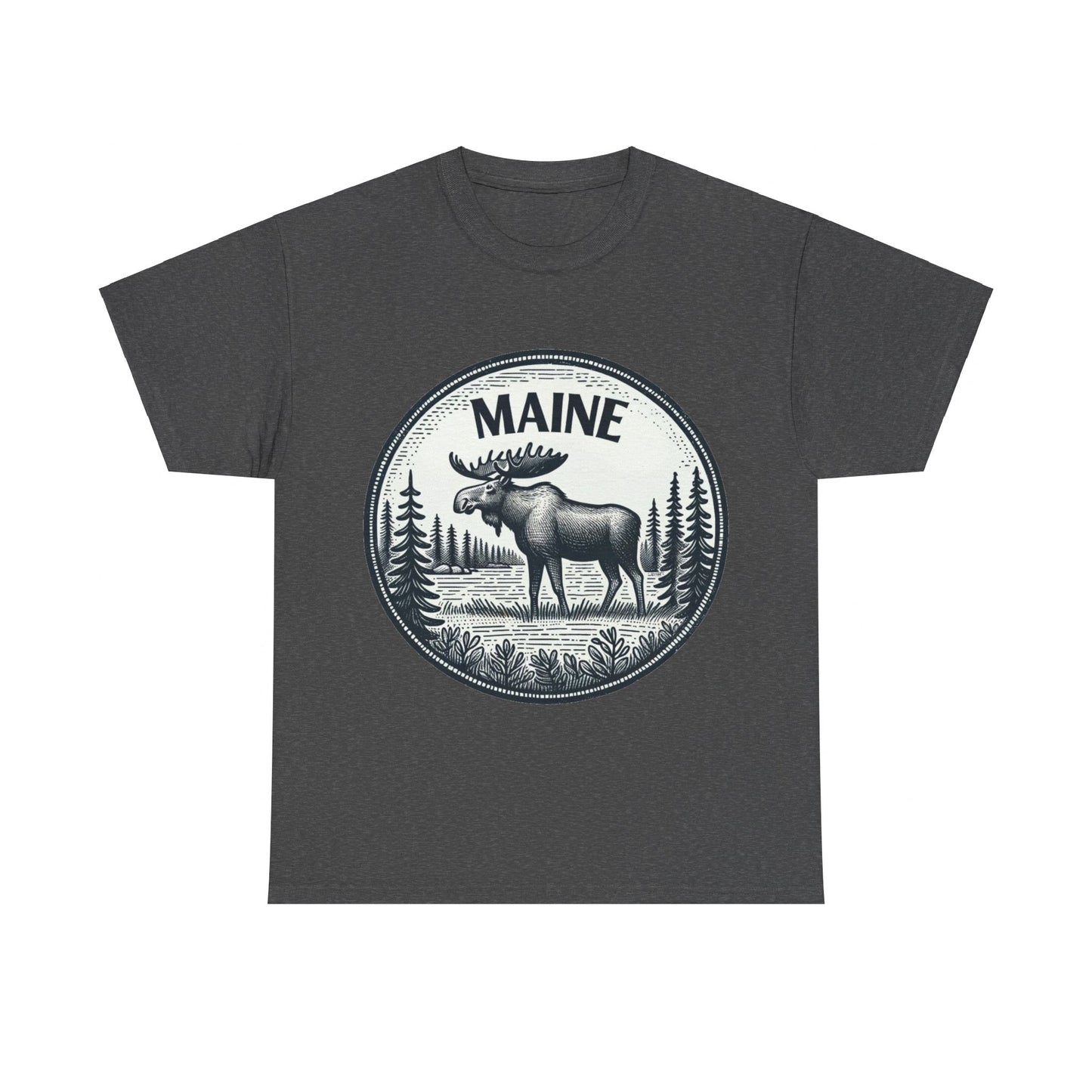 Maine moose t-shirt