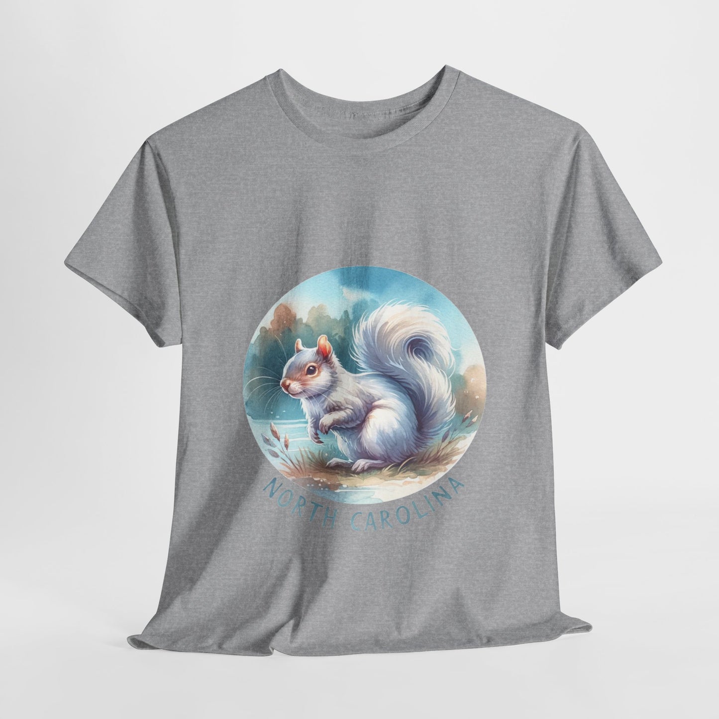 North Carolina gray squirrel t-shirt
