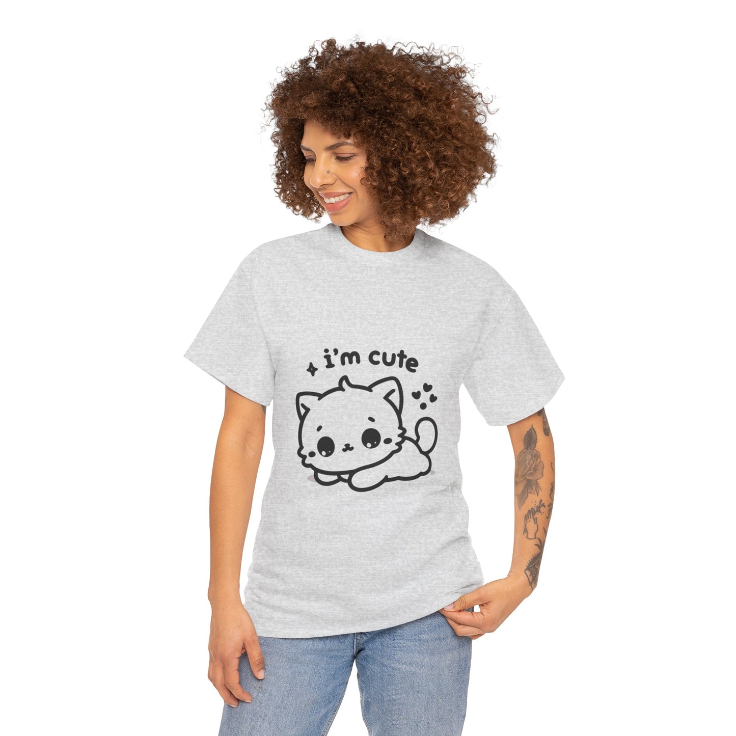 i'm cute cat t-shirt