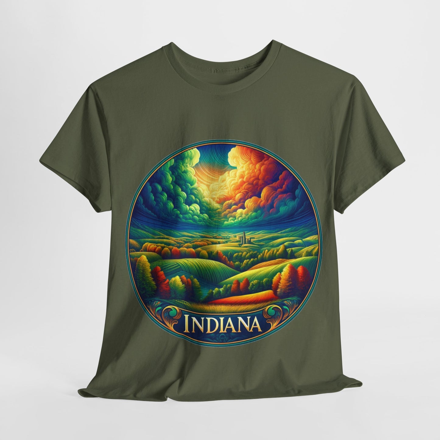 Indiana's wholesome open plains landscape t-shirt