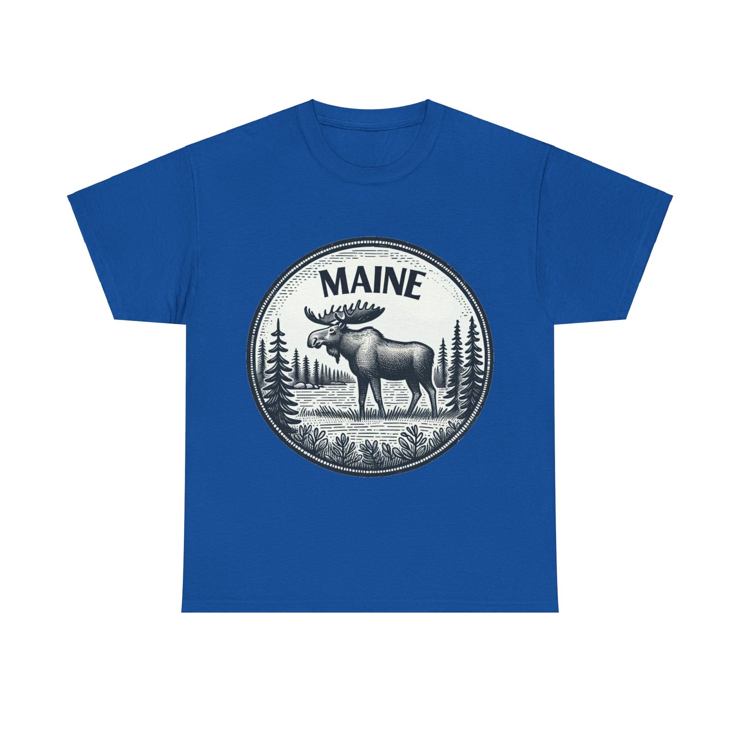 Maine moose t-shirt