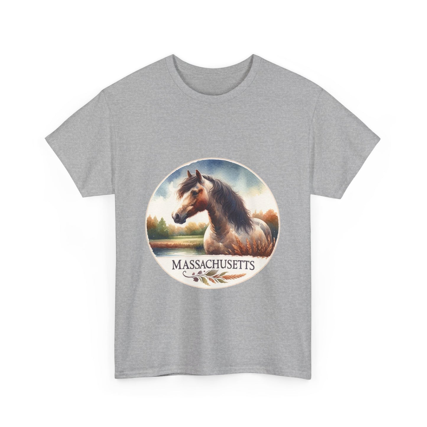 Massachusetts Morgan horse t-shirt