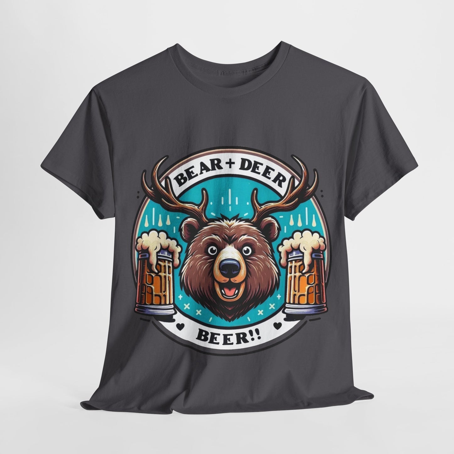 Bear + Deer = Beer t-shirt