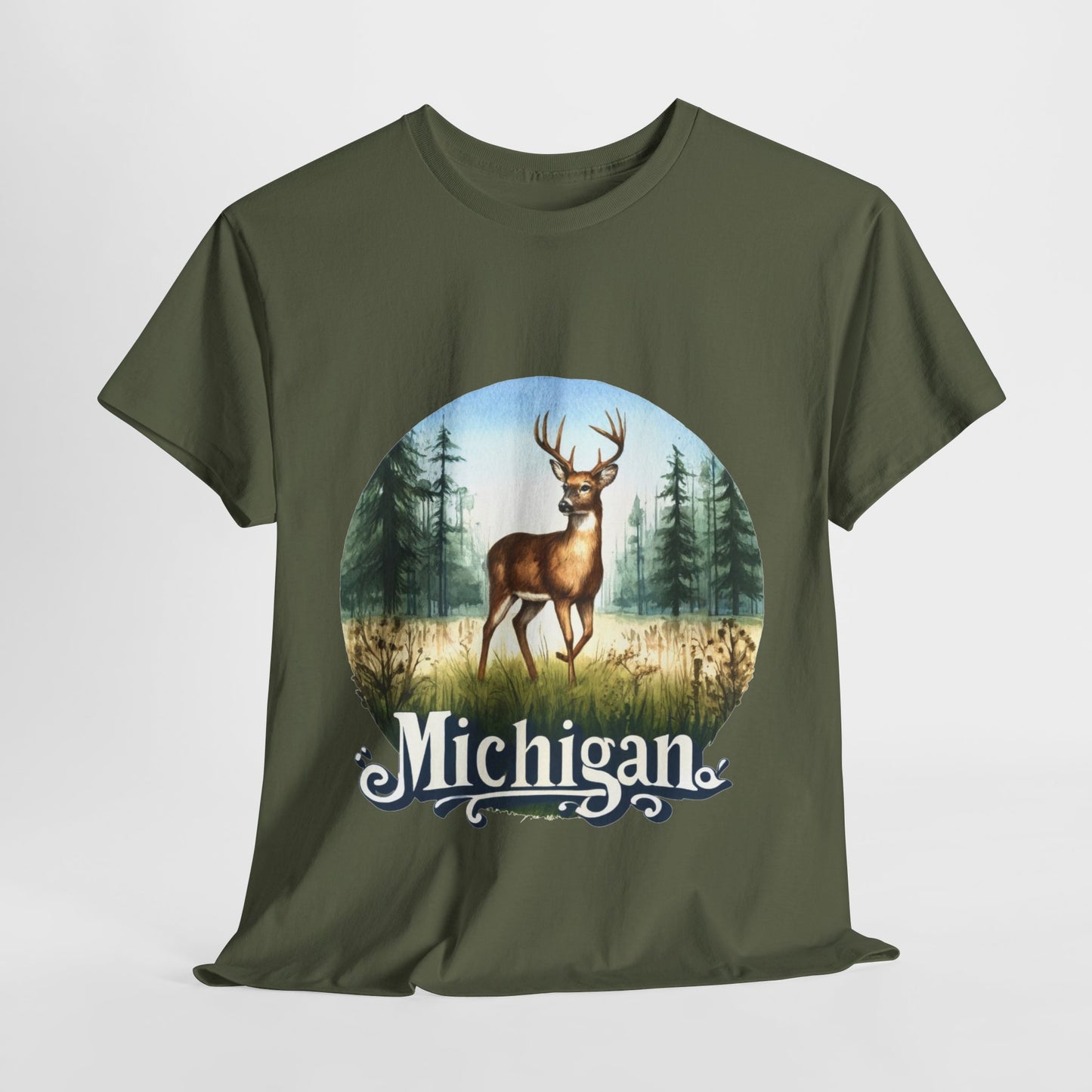 Michigan white-tailed deer t-shirt