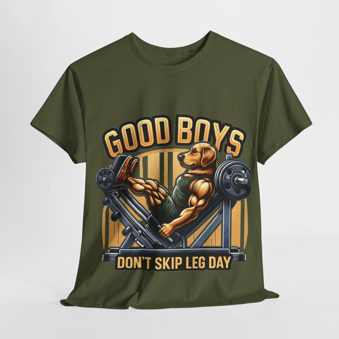 Good boys don't skip leg day t-shirt