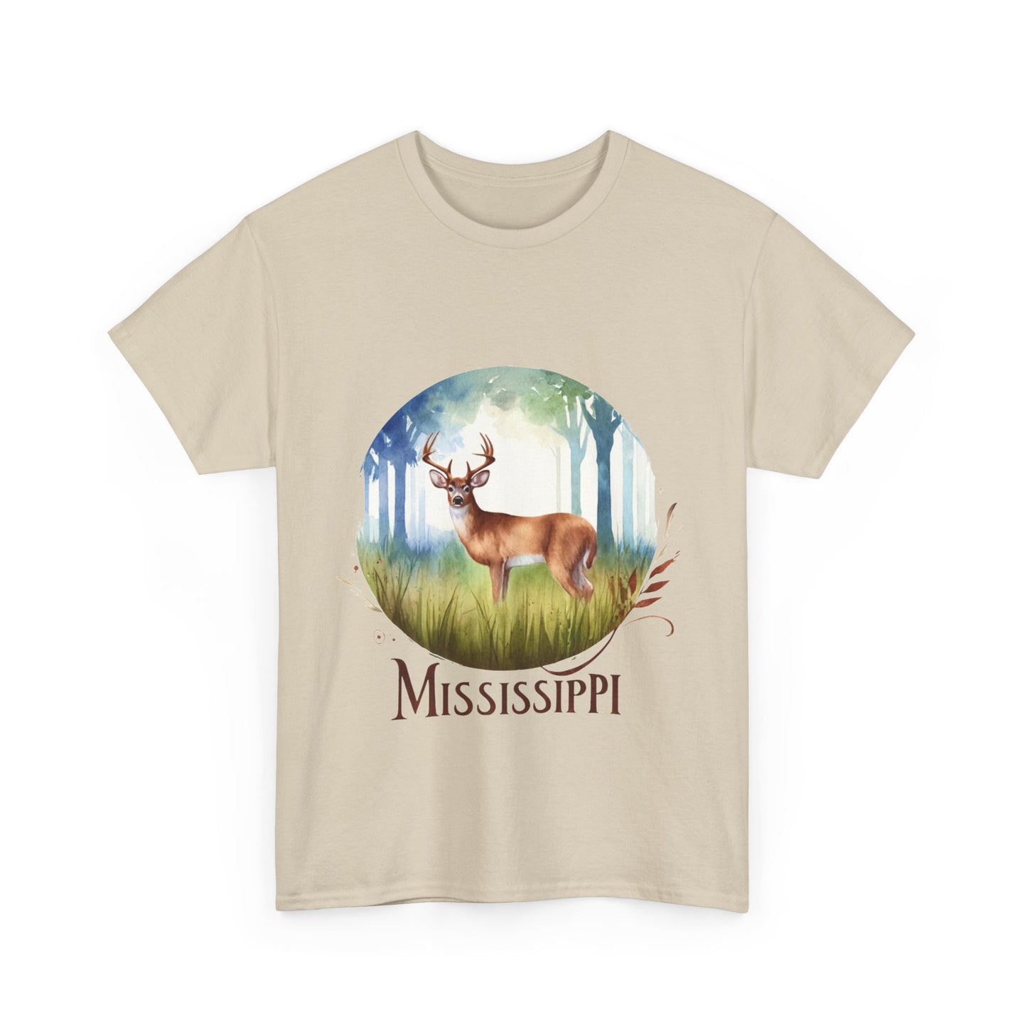 Mississippi white-tailed deer t-shirt