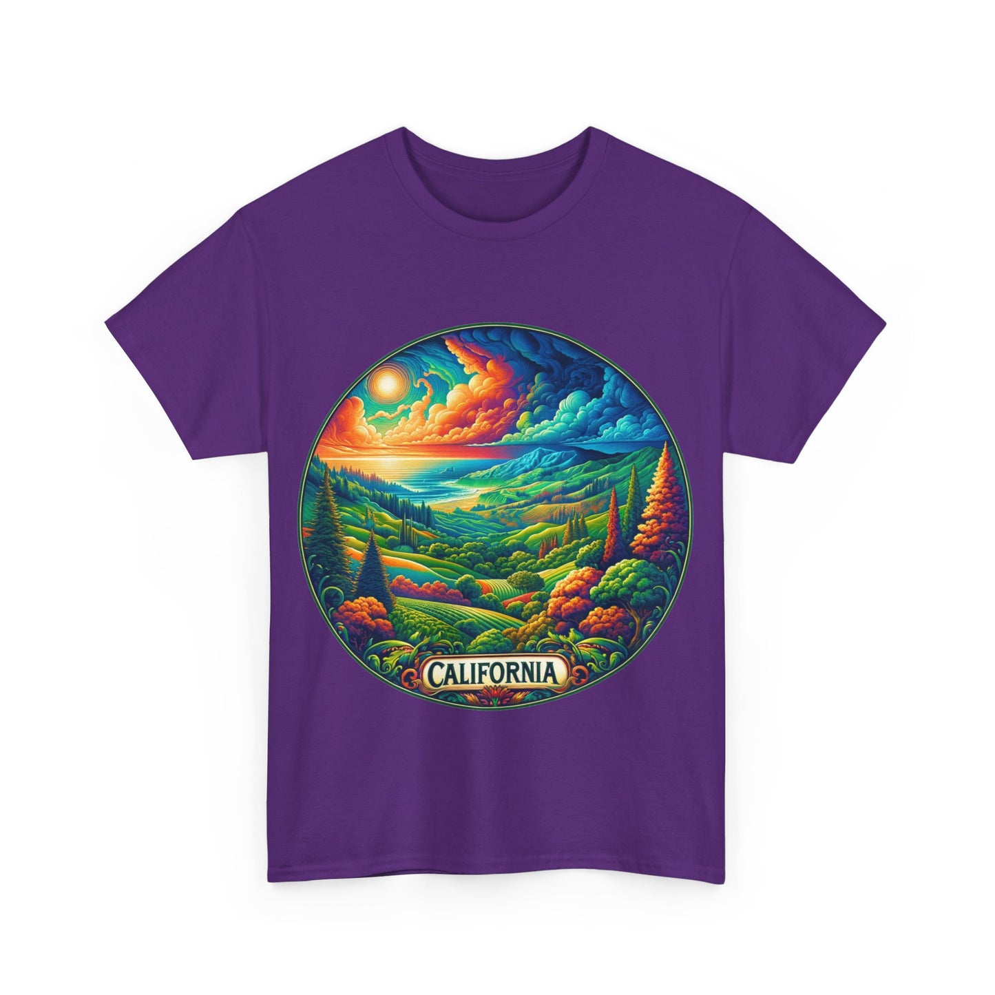 Sunny California's  warm landscape t-shirt