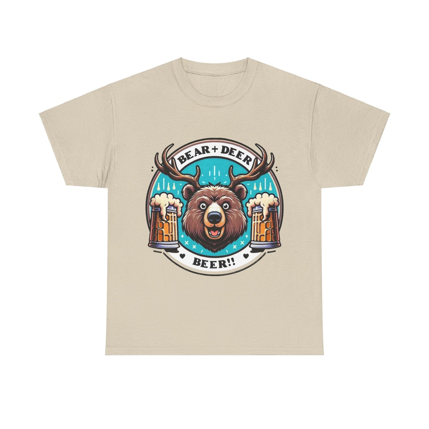 Bear + Deer = Beer t-shirt