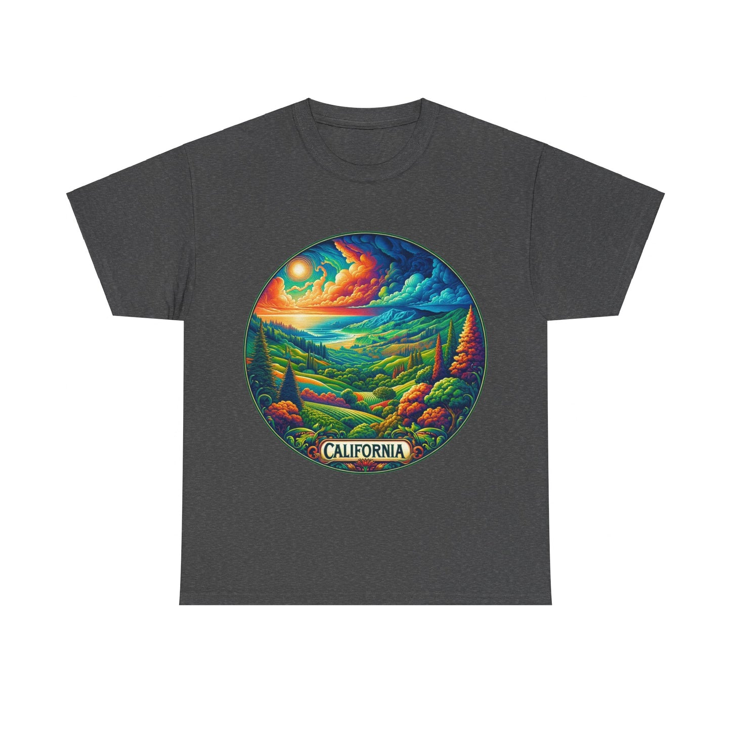 Sunny California's  warm landscape t-shirt